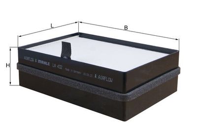 Filter, cabin air KNECHT LA 432