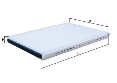 Filter, cabin air KNECHT LA 441
