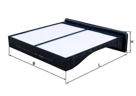 KNECHT LA 461 Filter, cabin air