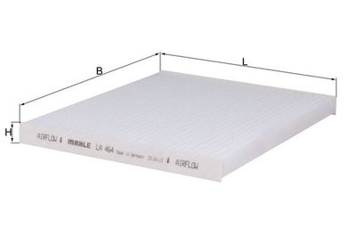 Filter, cabin air KNECHT LA 464