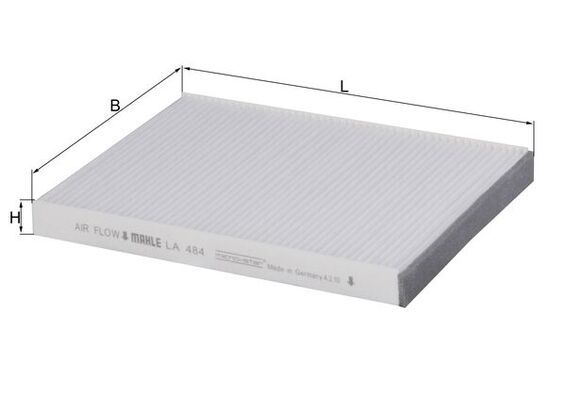 KNECHT LA 484 Filter, cabin air