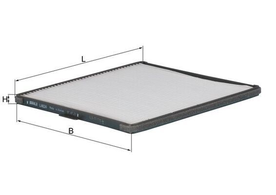 KNECHT LA 624 Filter, cabin air