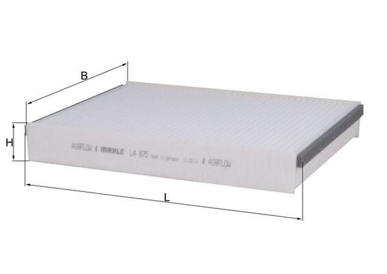 KNECHT LA 875 Filter, cabin air