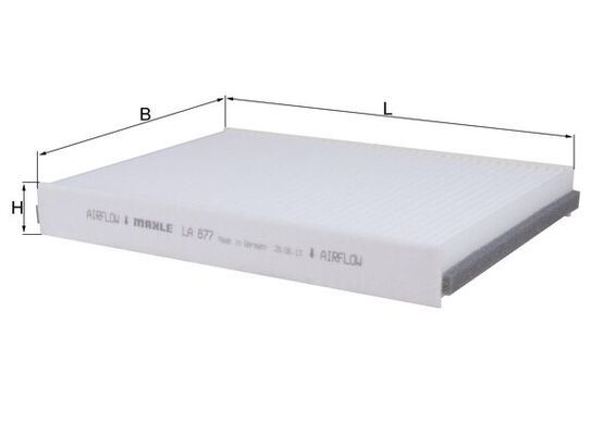 KNECHT LA 877 Filter, cabin air