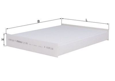 Filter, cabin air KNECHT LA 891