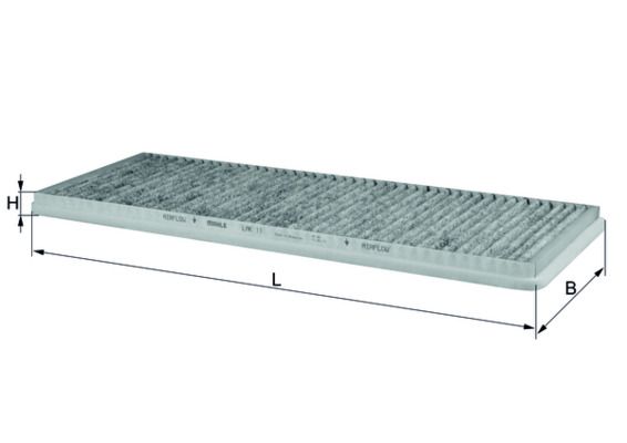 KNECHT LAK 11 Filter, cabin air