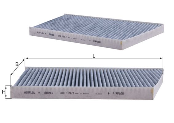 KNECHT LAK 129/1 Filter, cabin air
