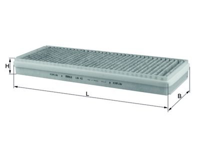 Filter, cabin air KNECHT LAK 43
