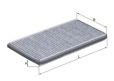 Filter, cabin air KNECHT LAK 448