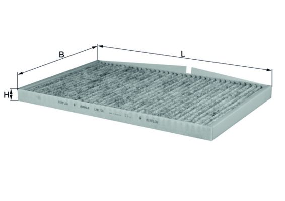 KNECHT LAK 58 Filter, cabin air