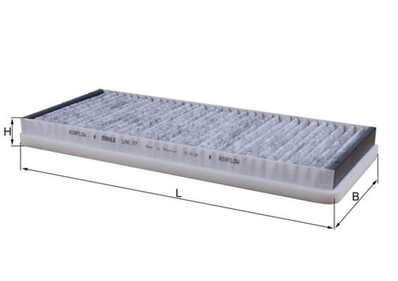 KNECHT LAK 77 Filter, cabin air