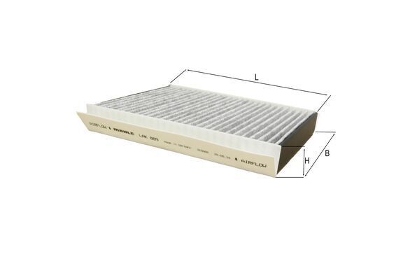 KNECHT LAK 889 Filter, cabin air