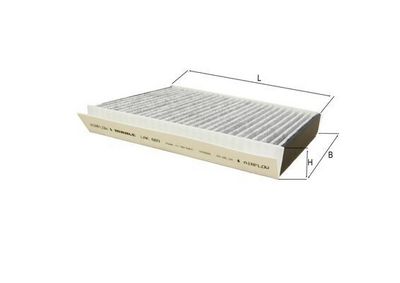 Filter, cabin air KNECHT LAK 889