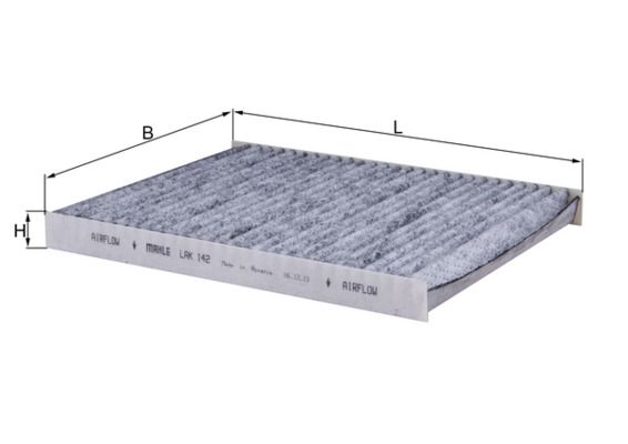 KNECHT LAK 142 Filter, cabin air