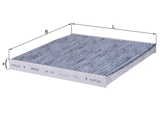 KNECHT LAK 157 Filter, cabin air
