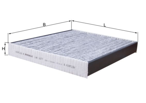 KNECHT LAK 1677 Filter, cabin air