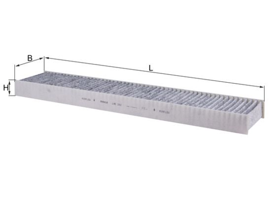 KNECHT LAK 242 Filter, cabin air