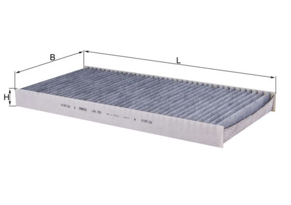 KNECHT LAK 252 Filter, cabin air
