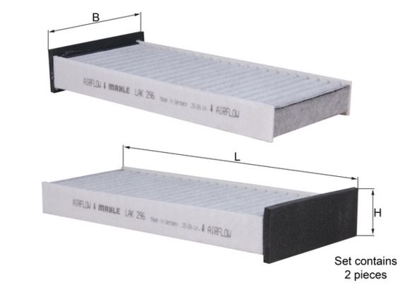 KNECHT LAK 296/S Filter, cabin air