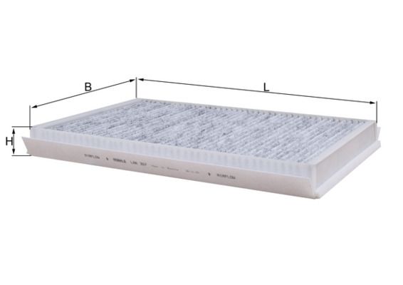KNECHT LAK 307 Filter, cabin air