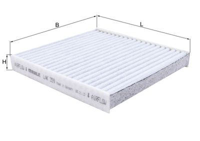 Filter, cabin air KNECHT LAK 359