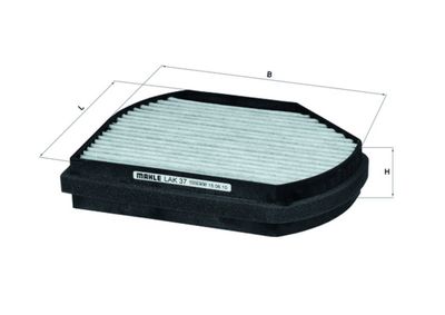 Filter, cabin air KNECHT LAK 37