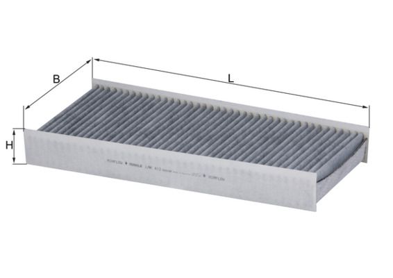KNECHT LAK 412 Filter, cabin air