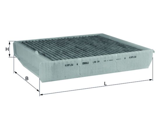 KNECHT LAK 54 Filter, cabin air