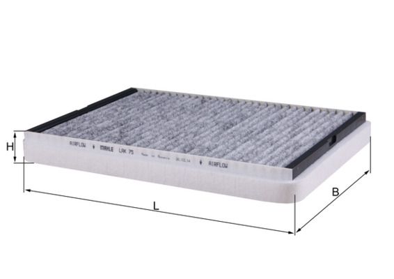 KNECHT LAK 75 Filter, cabin air
