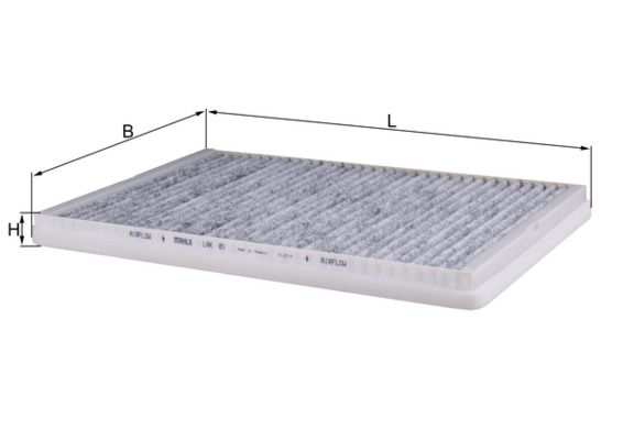 KNECHT LAK 81 Filter, cabin air