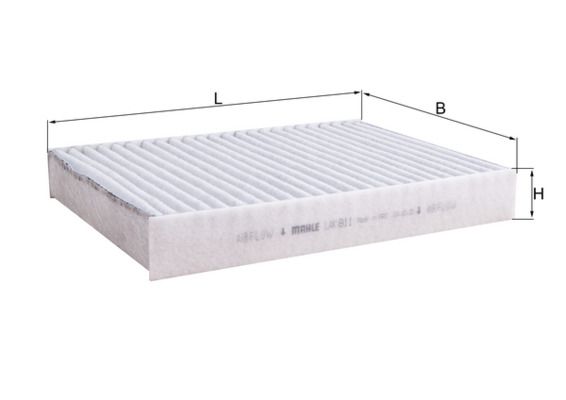 KNECHT LAK 811 Filter, cabin air