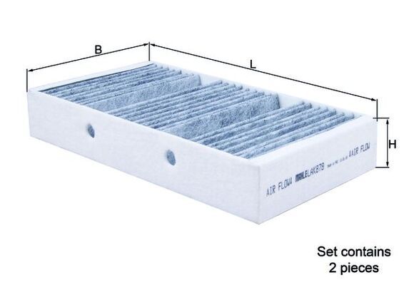 KNECHT LAK 878/S Filter, cabin air
