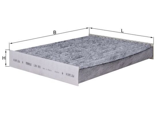 KNECHT LAK 891 Filter, cabin air