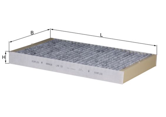 KNECHT LAK 93 Filter, cabin air