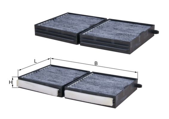 KNECHT LAKG 113/S Filter, cabin air