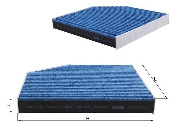 KNECHT LAO 667 Filter, cabin air
