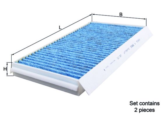 KNECHT LAO 173/S Filter, cabin air