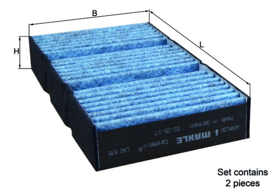 KNECHT LAO 878/S Filter, cabin air