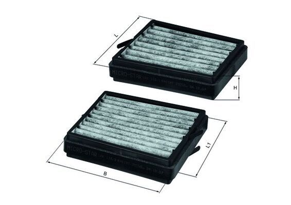 KNECHT LKK 116/S Filter, cabin air