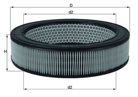 KNECHT LX 1 Air Filter