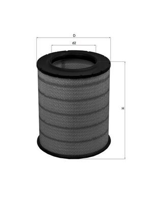 Air Filter KNECHT LX 1281