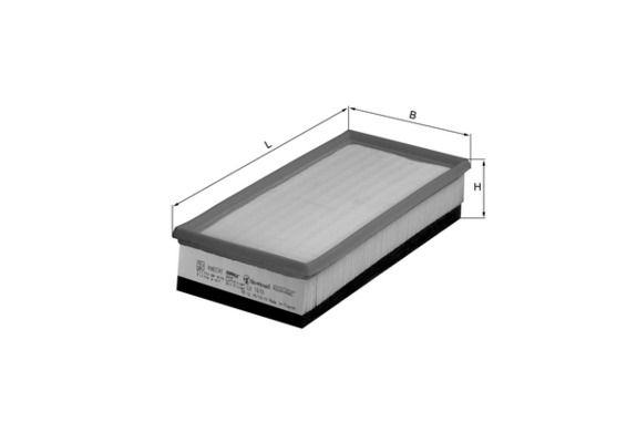 KNECHT LX 1610 Air Filter