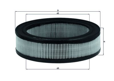 Air Filter KNECHT LX 167