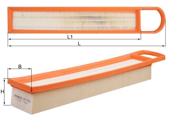 KNECHT LX 1969 Air Filter