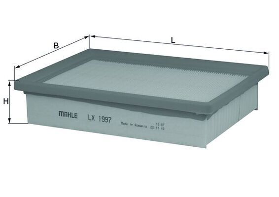 KNECHT LX 1997 Air Filter