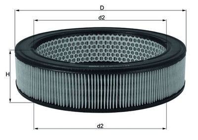 Air Filter KNECHT LX 1