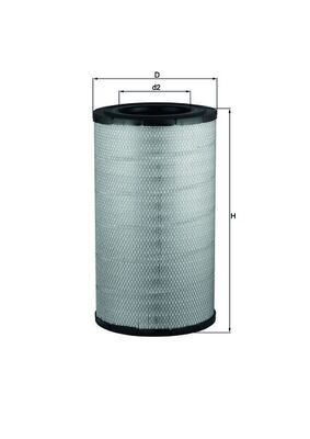 Air Filter KNECHT LX 2081