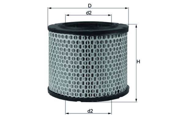 KNECHT LX 224 Air Filter