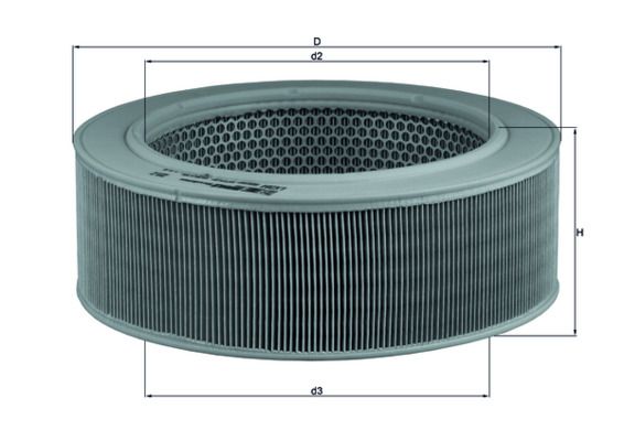KNECHT LX 284 Air Filter