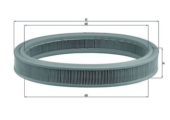 KNECHT LX 332 Air Filter